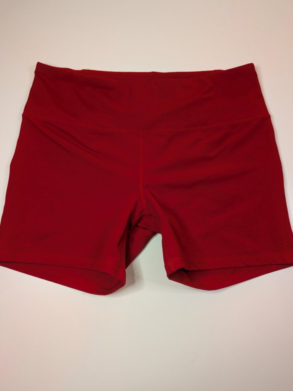 DSG Women’s Large Red High Rise Compression Athletic Shorts Workout
